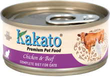 Kakato 763 雞肉、牛肉 *貓用主食罐* 70g
