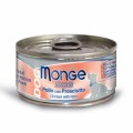 monge 意大利狗罐頭 肉絲系列 95g每兩盒/48罐（可混合口味）**優惠推介貨品**