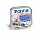 Monge Fruits 狗餐盒 火雞藍莓 100g (MO3208)