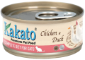 Kakato 762 雞+鴨 *貓用主食罐* 70g
