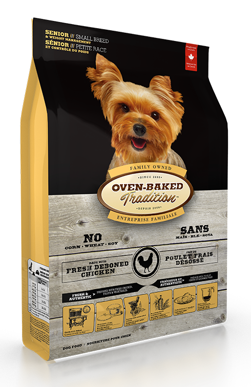 Oven-Baked 高齡/減肥犬 雞肉(細粒) 天然糧 12.5lbs