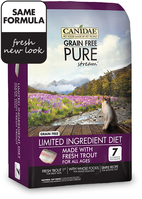 Canidae PURE Stream 無穀物鱒魚配方貓糧 10lbs