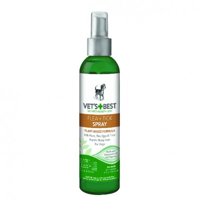 Vets-Best Flea + Tick Home Spray (Dogs) 全天然家居殺蚤噴雾(狗用) 8OZ