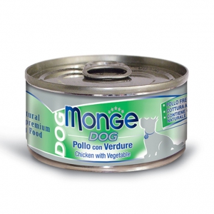 monge 意大利狗罐頭 肉絲系列 95g每盒/24罐（可混合口味）**優惠推介貨品**