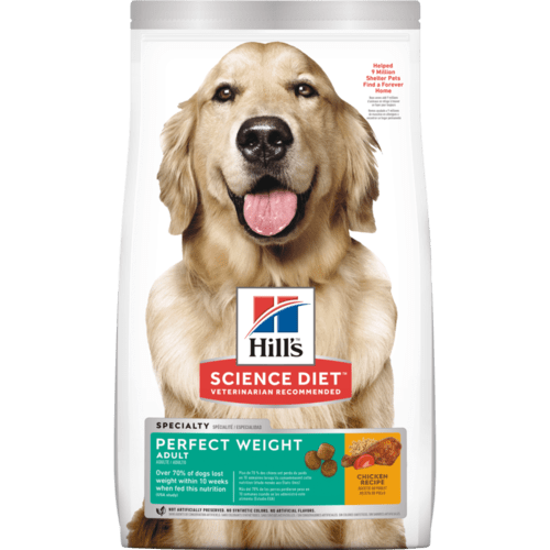Hill's -10116 Perfect Weight完美体态 标準粒 狗粮 28.5lb