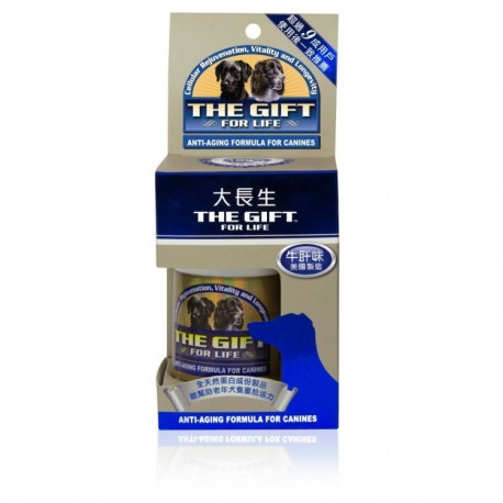 「大长生」The Gift for Life™ 全天然植物精華素 60粒 (犬用)