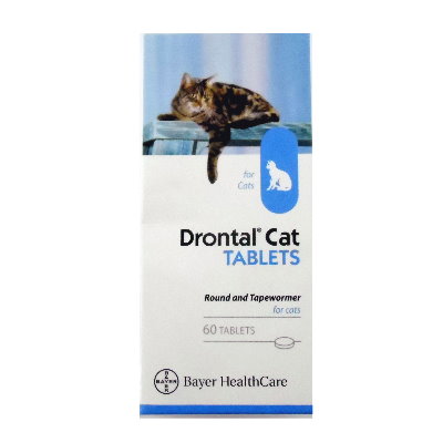 Bayer Drontal Cat 杜蟲丸 (貓用) x8