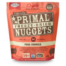 Primal (原始) 貓用冷冻脫水粮- 猪肉配方 14oz