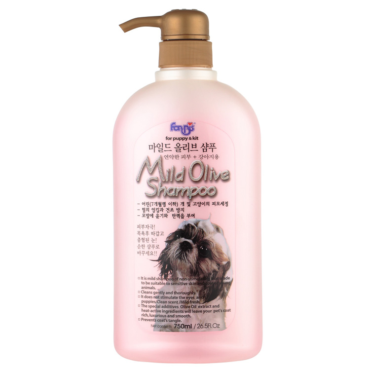 Forbis 韩国橄欖油冲涼液 (幼貓幼犬) 750ml
