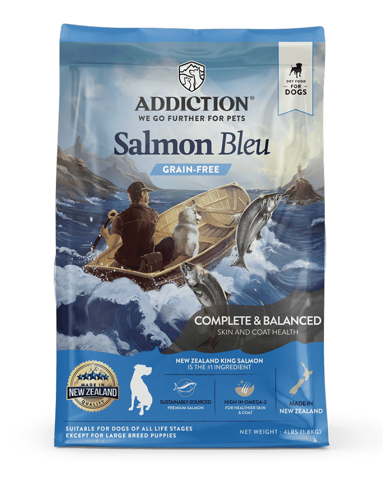 Addiction 全天然無穀物成犬配方-藍三文魚 20lb