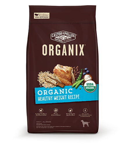 Organix USDA 谷物成犬粮-有机健康体重配方10lb