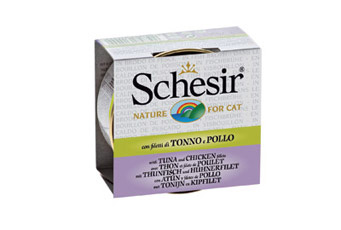SchesiR 汤煮系列 吞拿鱼鸡肉鱼汤汁罐头 70g