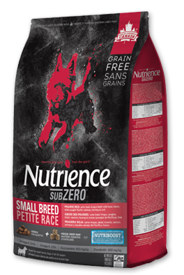 Nutrience 冷凍脫水鮮牛肝 無穀物紅肉+海魚 小型犬配方 3LB
