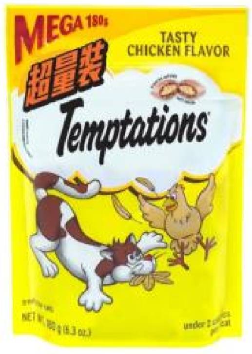 TEMPTATIONS貓小食 鸡肉味 超量装 180g