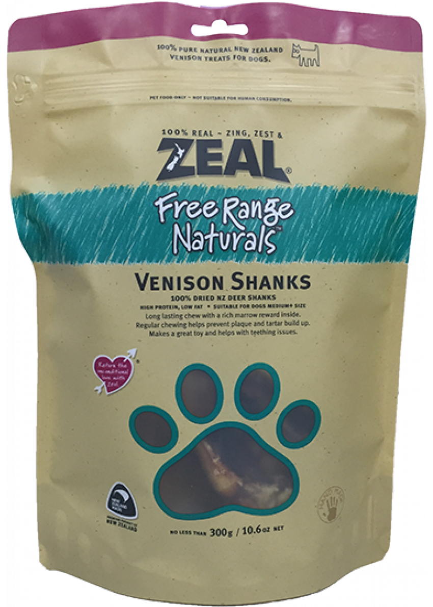 Zeal - Venison Shanks鹿腿骨 300g