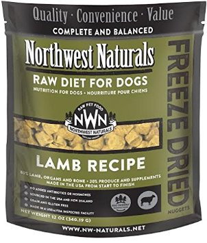 Northwest Naturals™ NWFDLAM 無穀物脫水狗糧–羊肉 340g x 4包同款優惠
