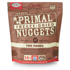 Primal (原始) 犬用低溫脫水糧- 豬肉配方 14oz x 2
