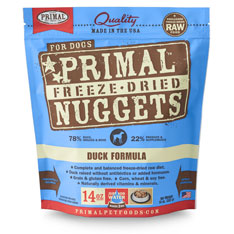 Primal (原始) 犬用低溫脫水糧- 鴨肉配方 14oz