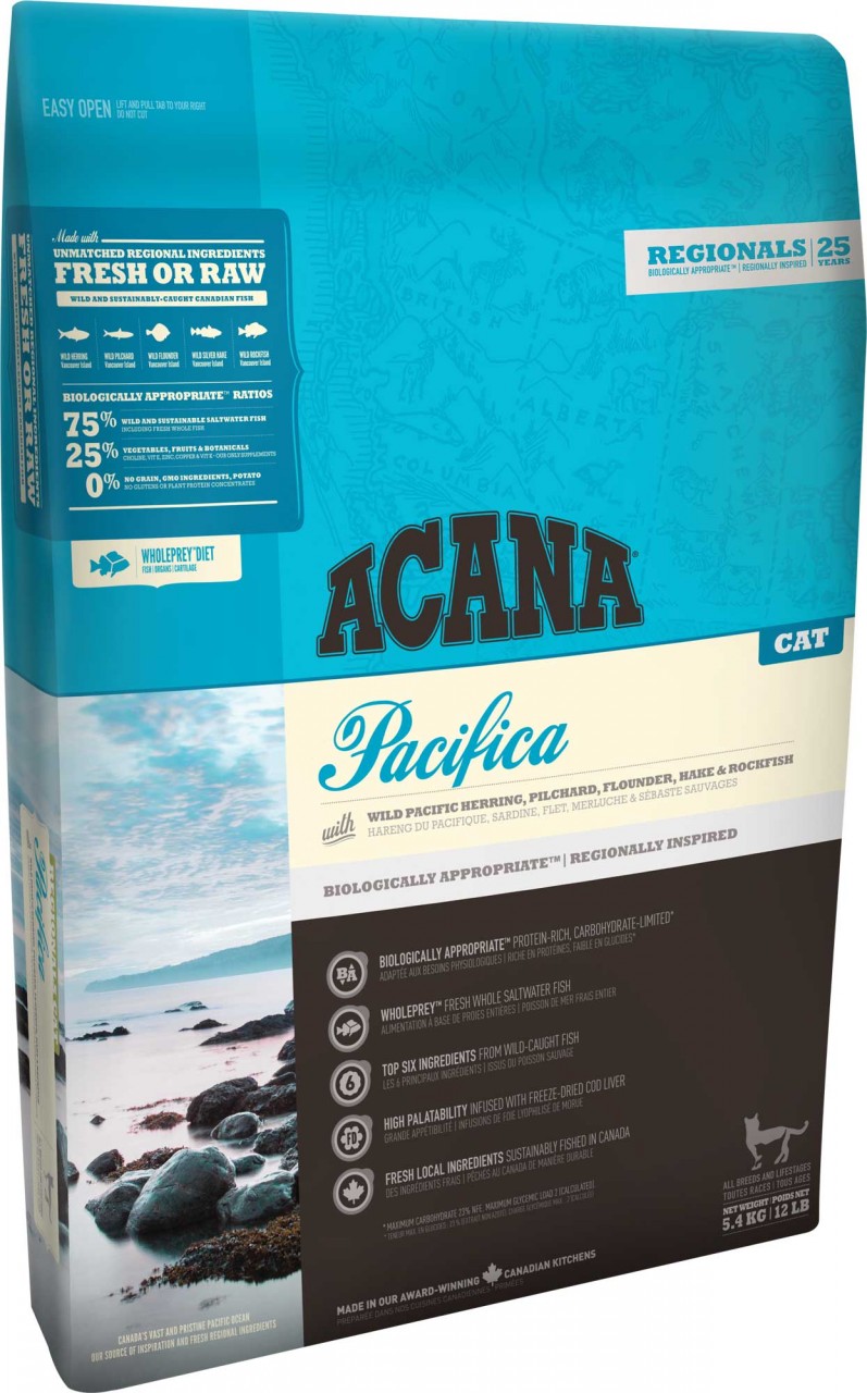 ACANA Pacific Cat 傳承 地域素材 太平洋貓 貓糧 01.8kg