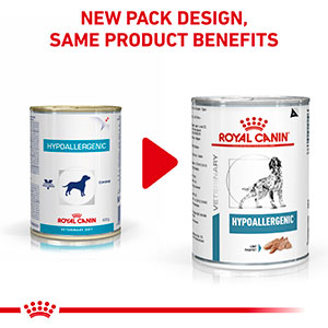 Royal Canin-Hypoallergenic(DR21)獸醫配方狗罐頭-400克X12