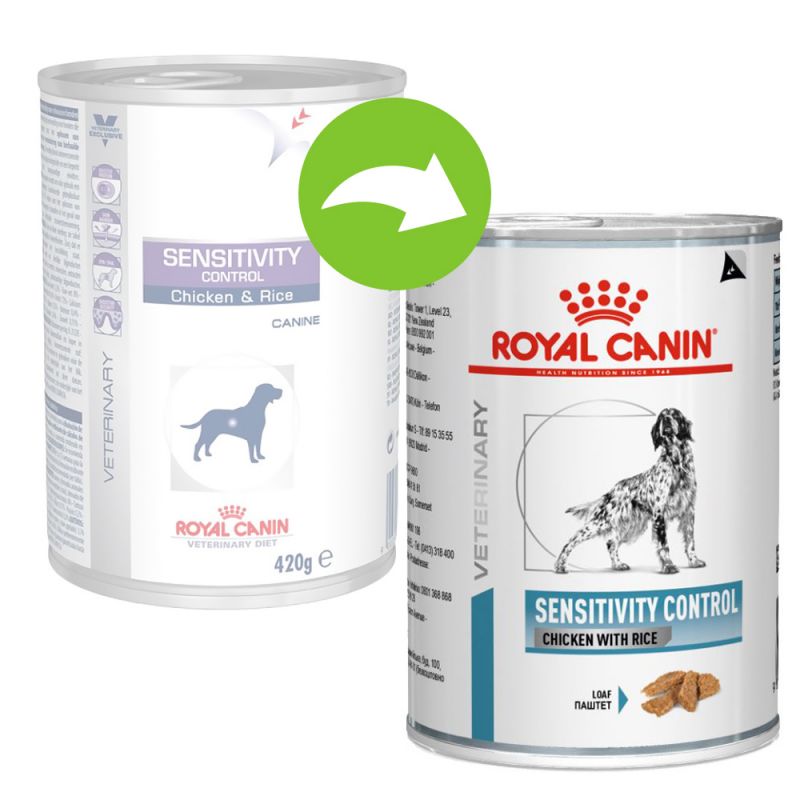 Royal Canin-Sensitivity Control(SC21)(雞+飯)獸醫配方狗罐頭-420克 x 12罐原箱