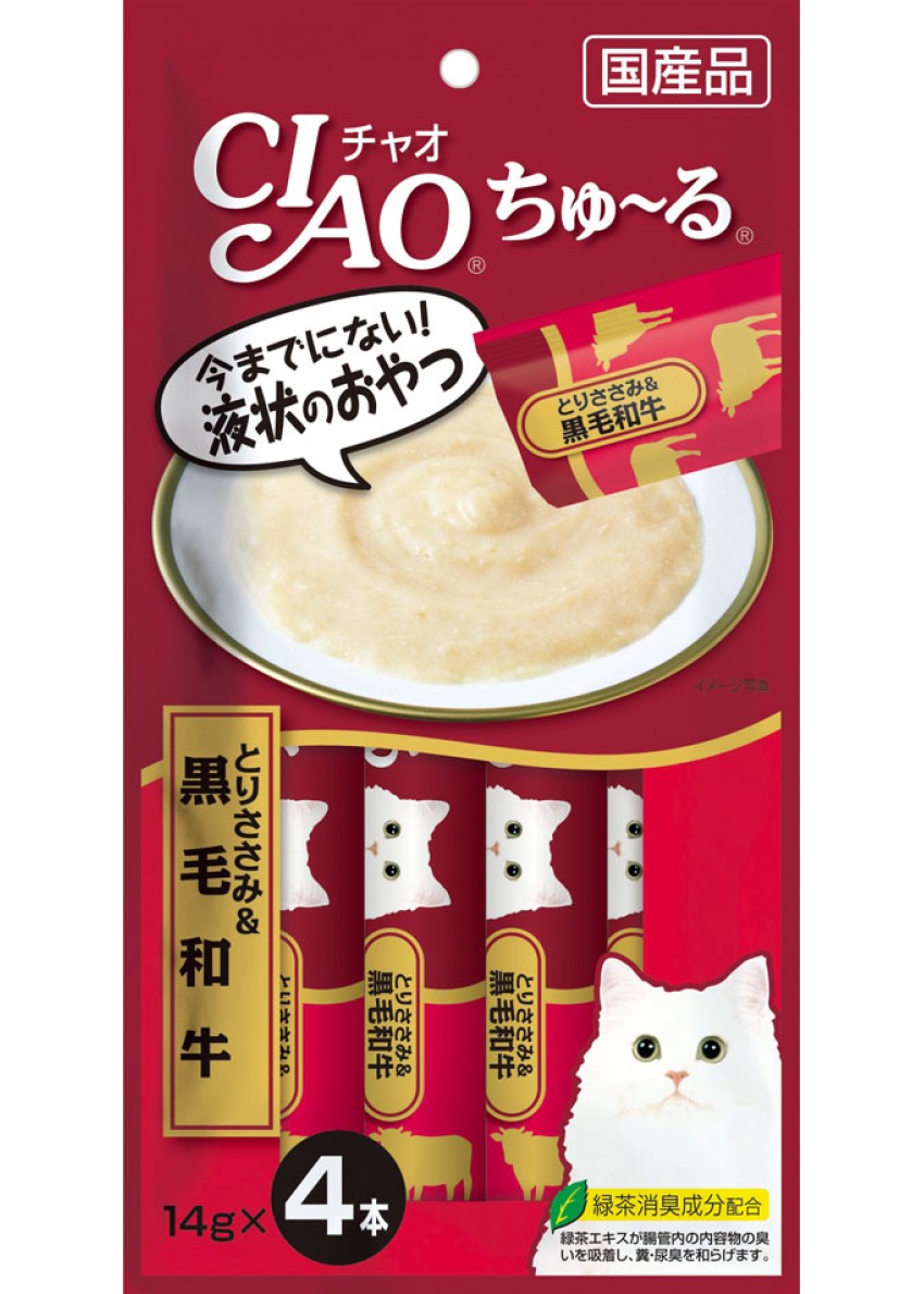 CIAO SC-144 雞肉+黑毛和牛醬