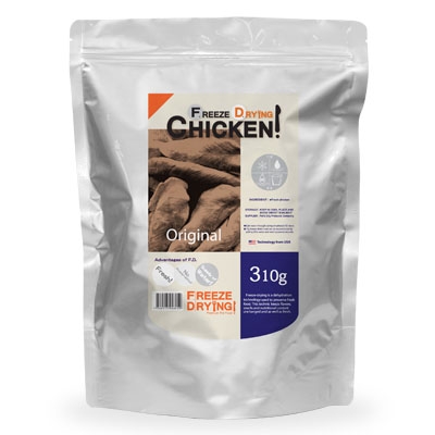 Freeze Drying Chicken 脫水雞  310g (環保袋裝) X2