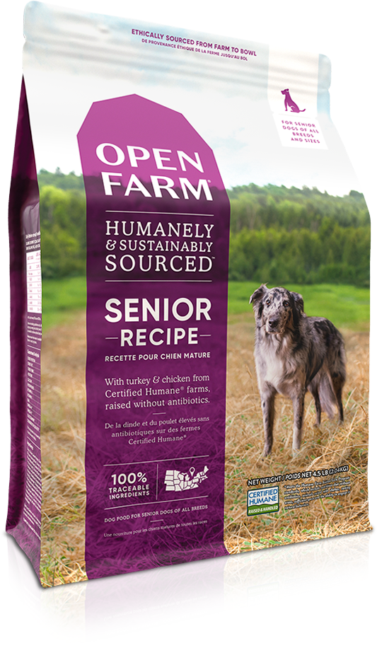 Open Farm <OFSE-24D>無穀物火雞走地雞-老犬糧 24lb