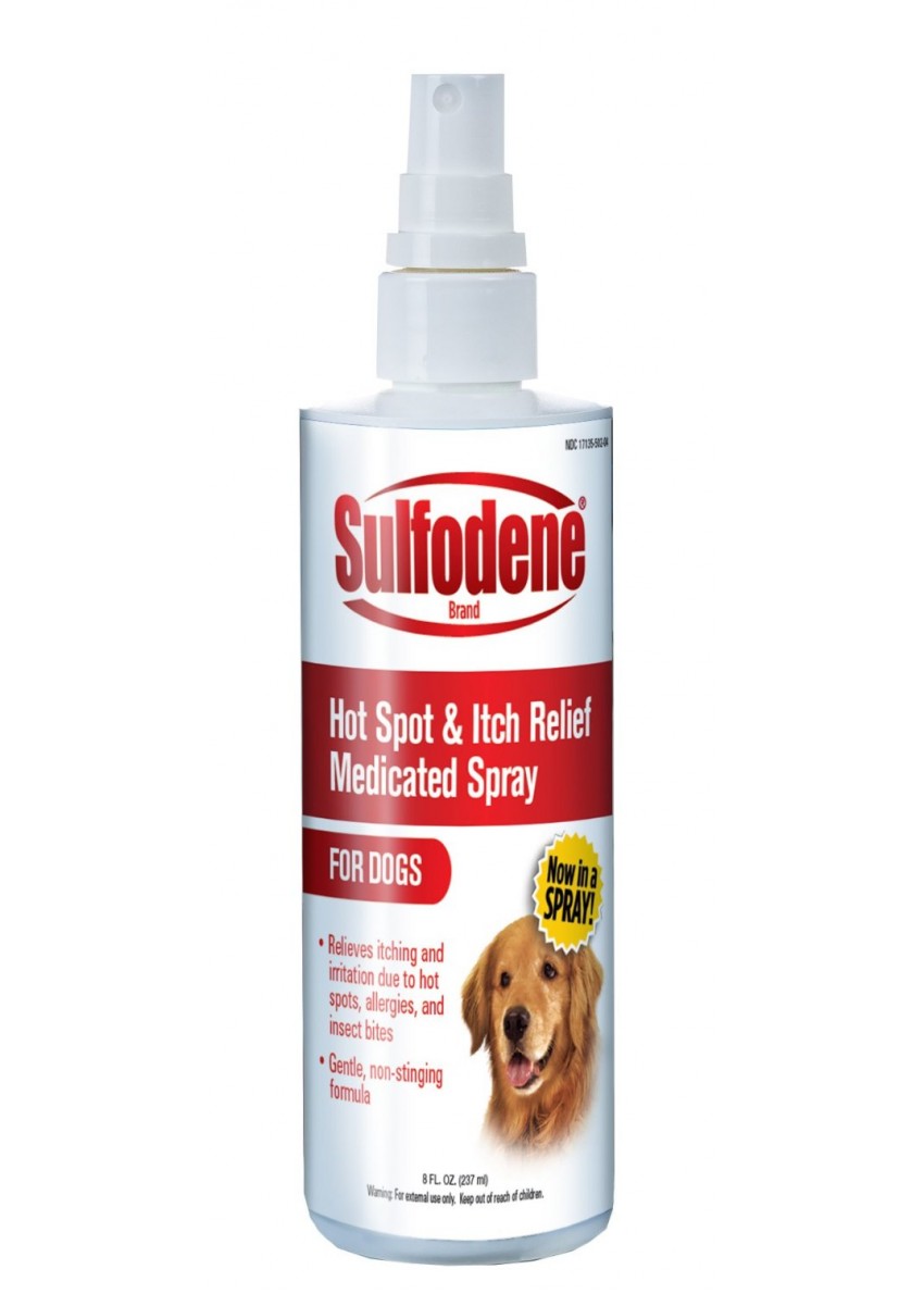 Sulfodene Hot Spot & Itch ReliefMedicated Spray 皮膚黃油 (狗用) 8oz