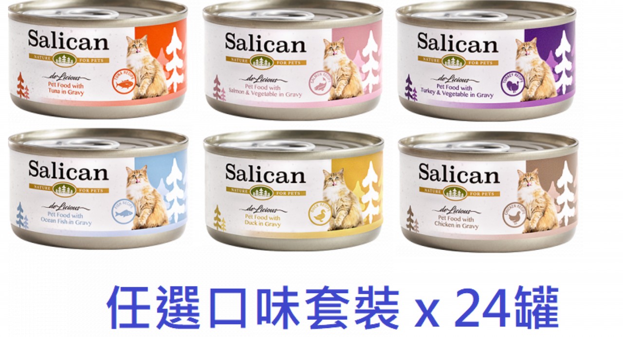 Salican 滋味肉汁系列 任選口味 x24罐