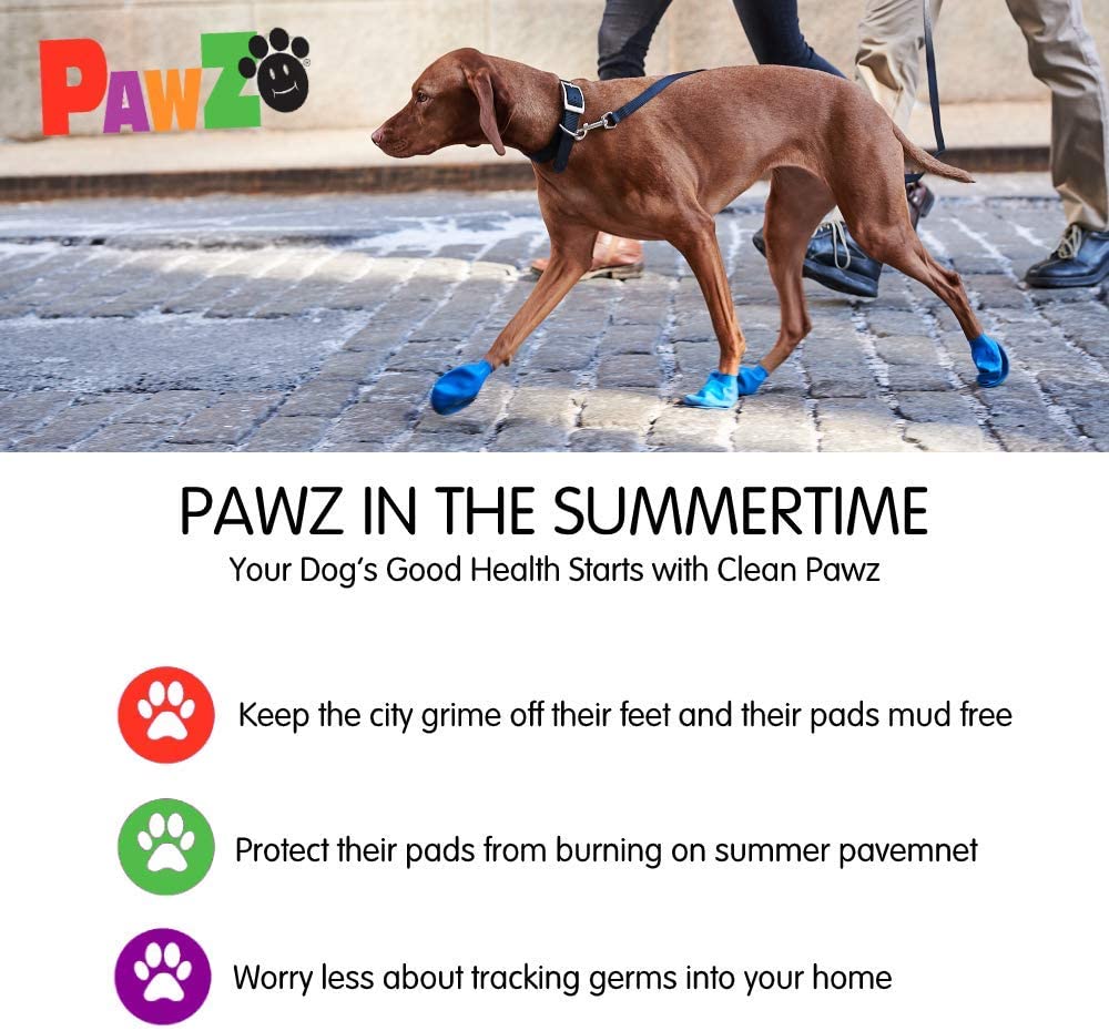 Pawz boots 防水狗腳套 xxs (黃)