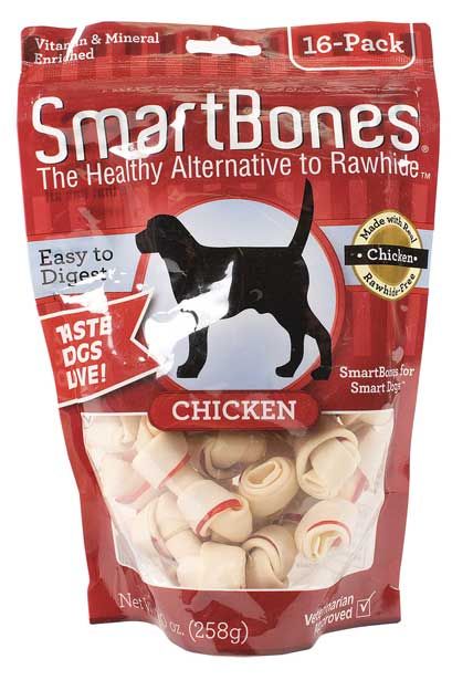 Smartbones - 雞肉味迷你潔齒骨 2.5" 16支裝