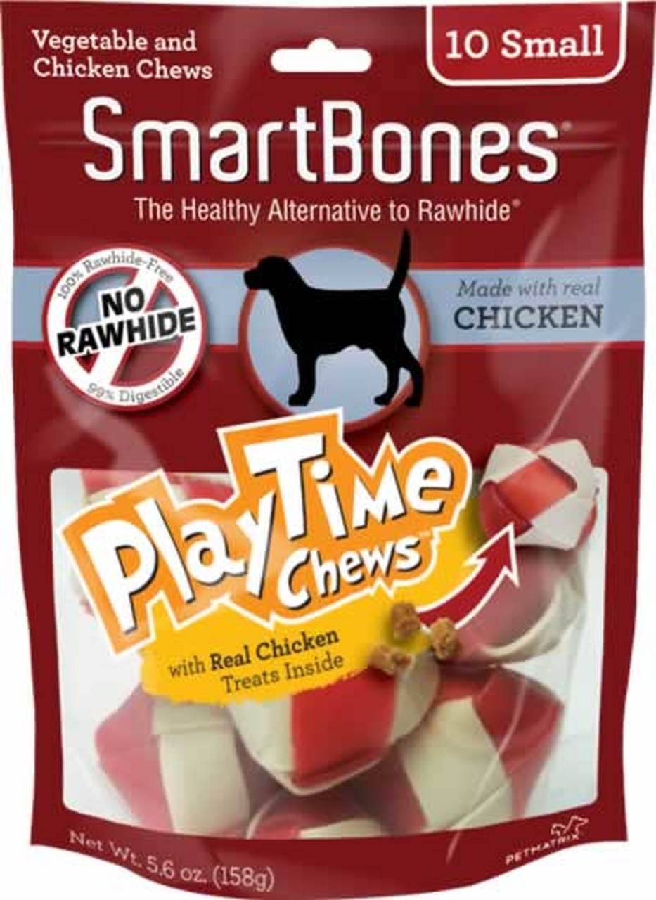Smartbones - 小型犬洁齿玩乐球 鸡肉味(10粒)