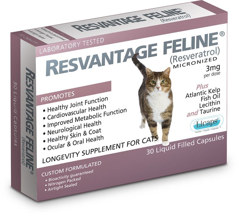 Resvantage “白藜芦醇”老年及癌症貓配方 (30粒)