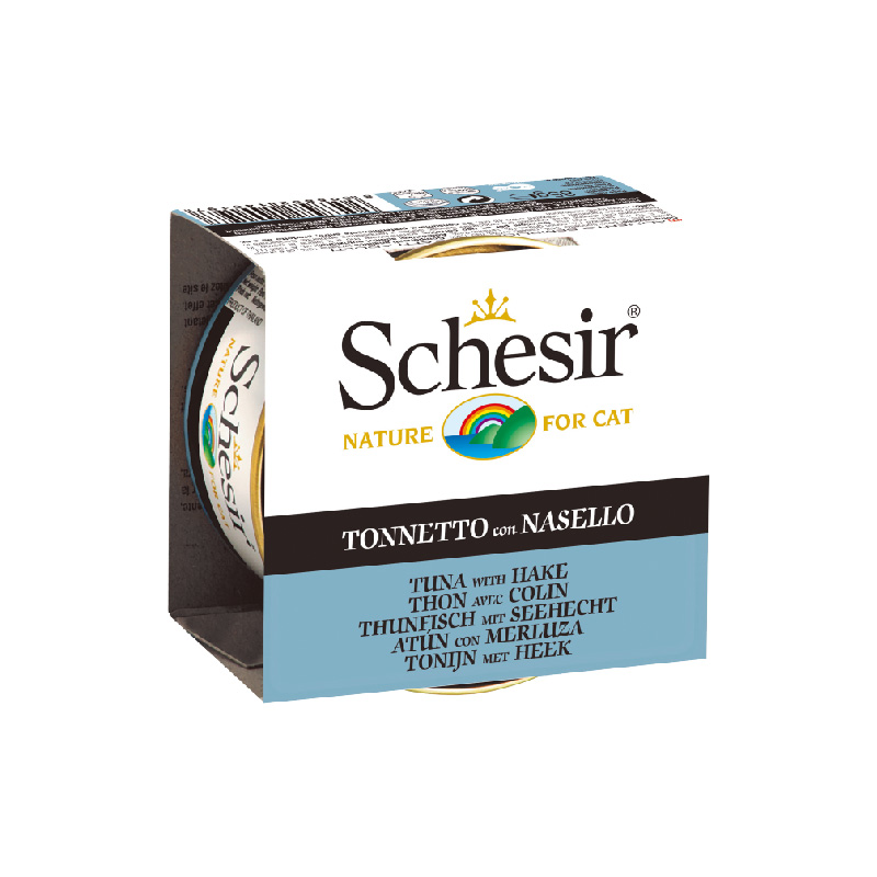 SchesiR 啫喱系列 吞拿魚及鱈魚貓罐頭 70g