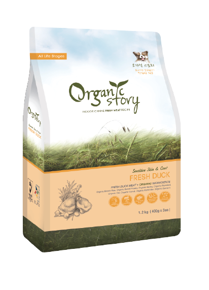 Organic Story 養生鴨肉配方 全犬種 2kg (新裝)