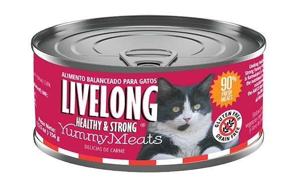 LIVELONG 美國貓濕糧 - 無穀物 - 滋味羊豬鹿肉 156g