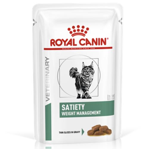 Royal Canin - Satiety Support(SAT34) 饱足感体重控制 貓湿包-85克 x 12包