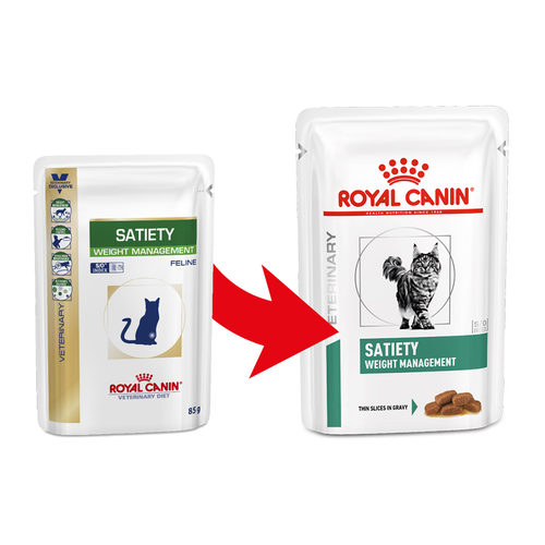 Royal Canin - Satiety Support(SAT34) 飽足感體重控制 貓濕包-85克 x 12包