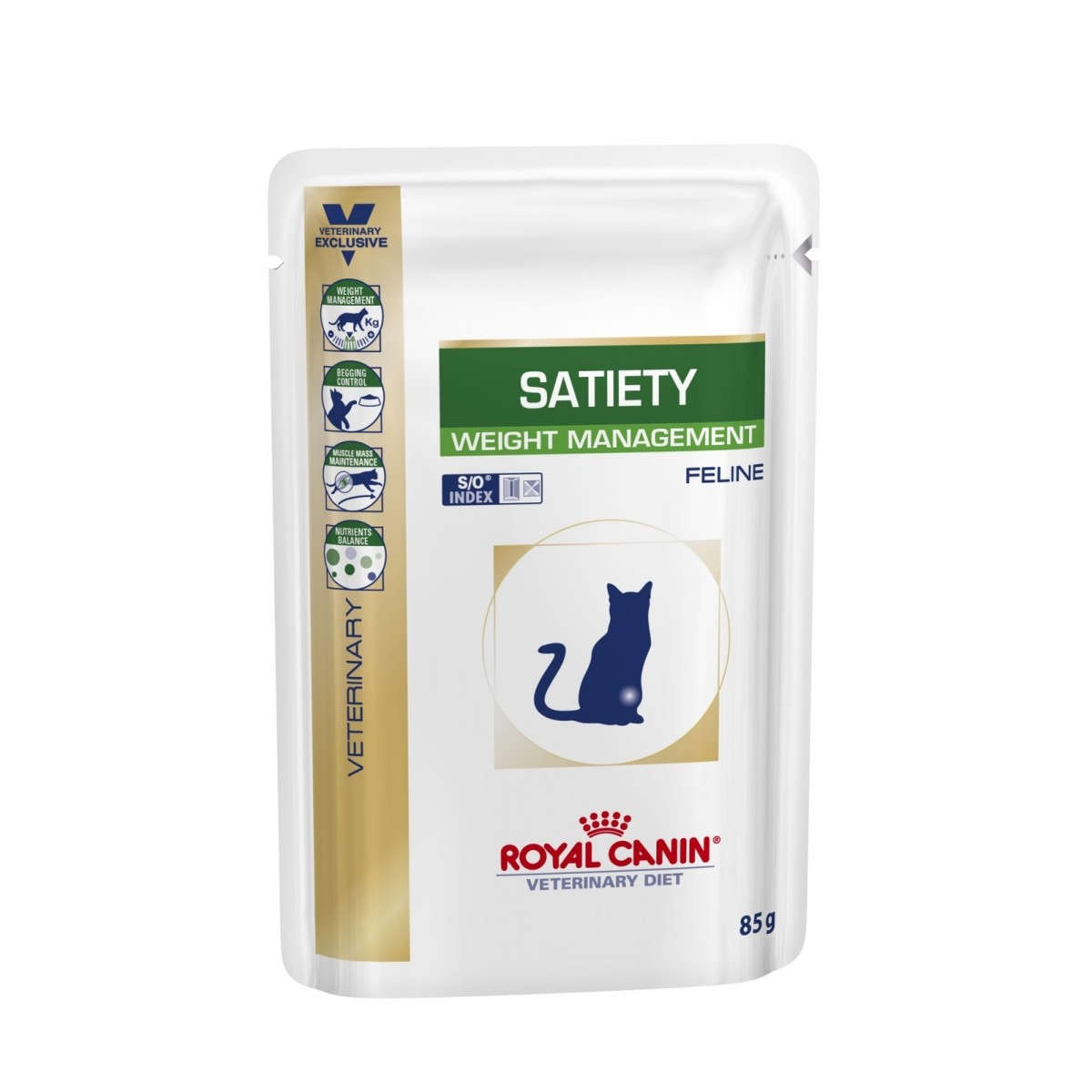 Royal Canin - Satiety Support(SAT34) 飽足感體重控制 貓濕包-85克 x 12包