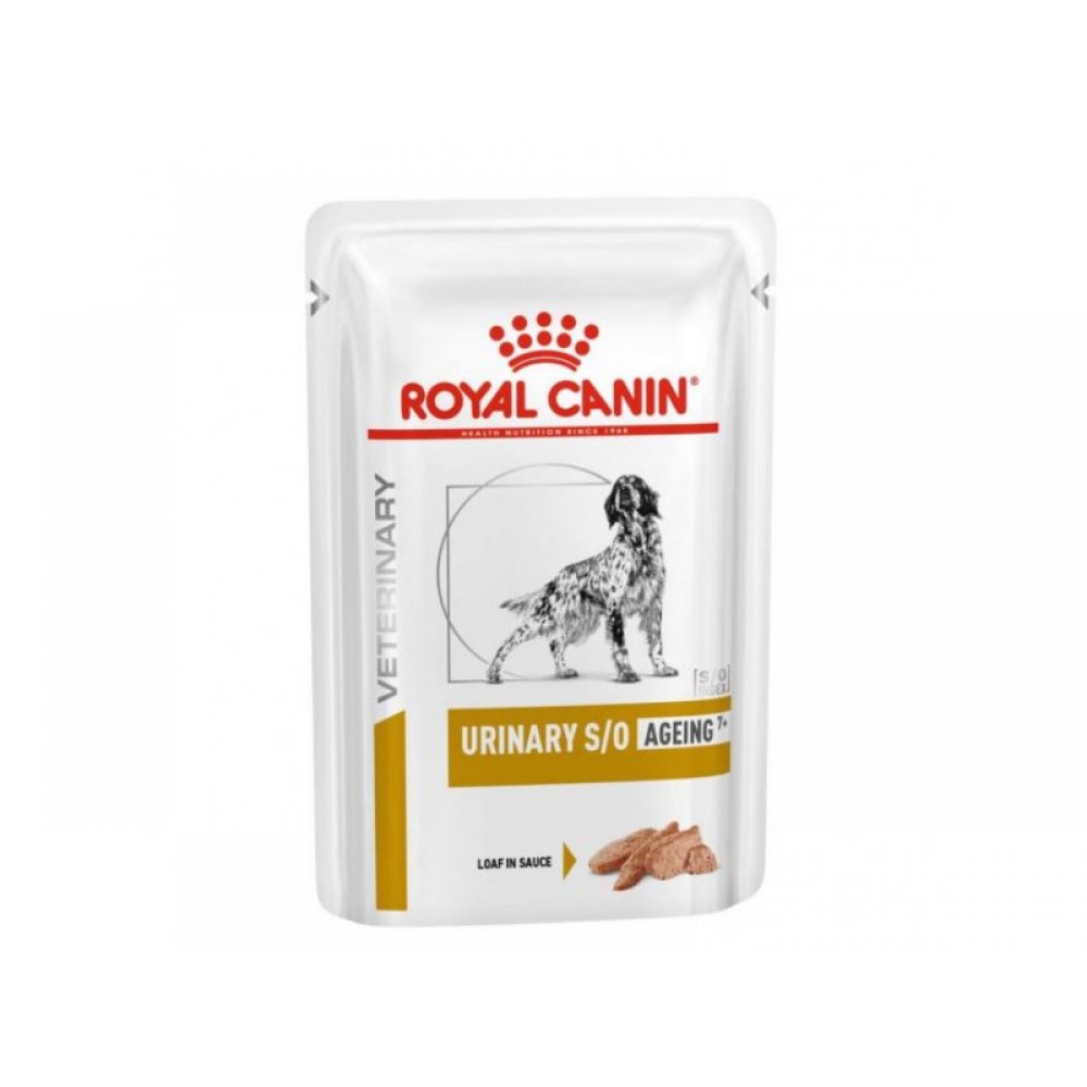 Royal Canin - Urinary S/O Ageing 7+ 獸醫配方 袋裝狗濕糧-85g x 12包