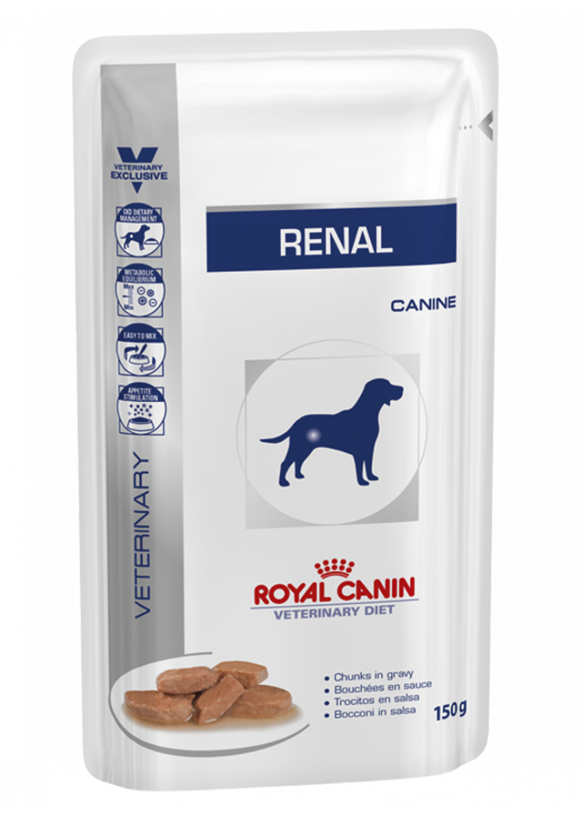 Royal Canin-Renal(RF14) 獸醫配方袋裝狗濕糧-100g x 12包
