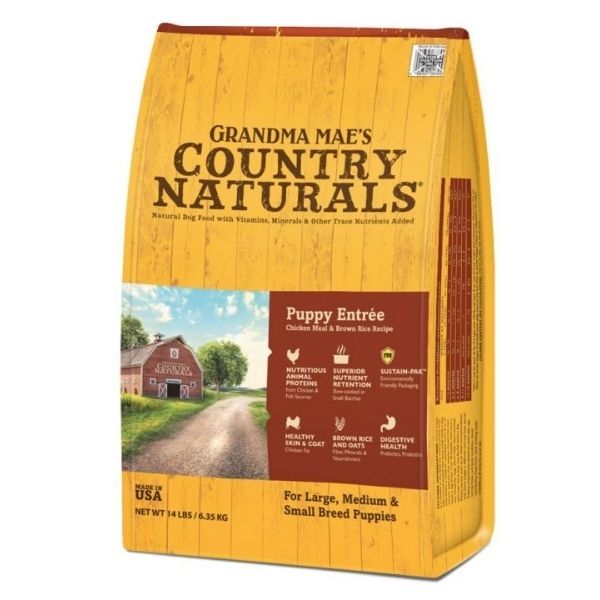 Country Naturals  - 雞肉幼犬配方 12lb (黃)