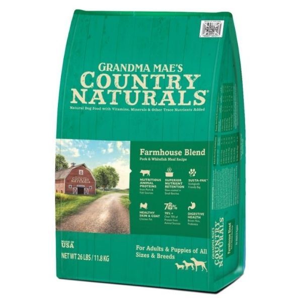 Country Naturals  - 低敏感白鮭魚全犬種配方-14lb (綠)