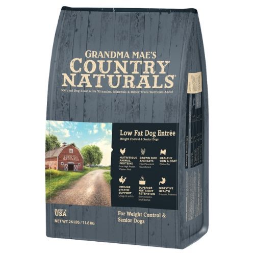 Country Naturals  - 雞肉糙米低脂高纖配方-26lb (灰)