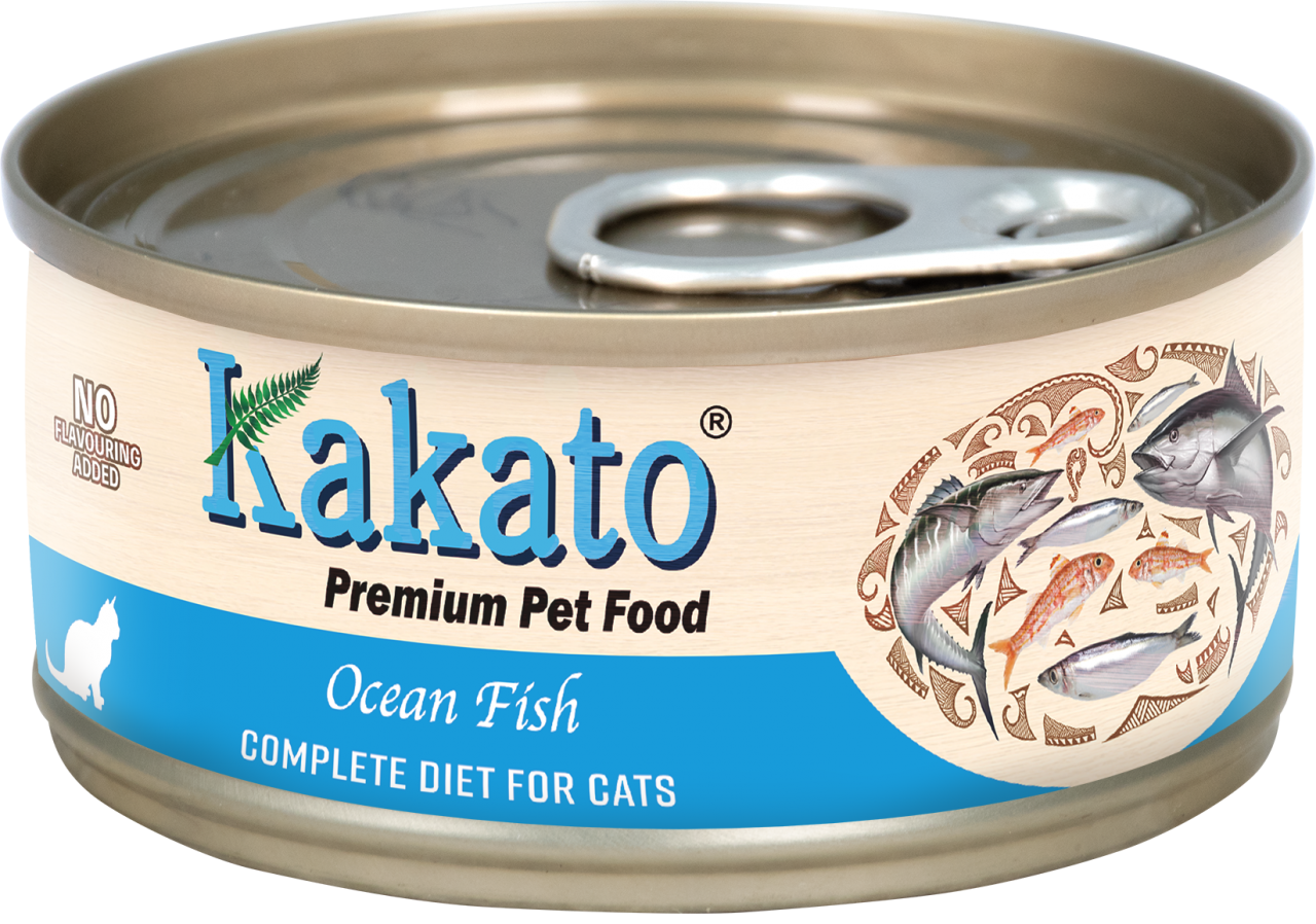 Kakato 765 海魚 *貓用主食罐* 70g (藍)