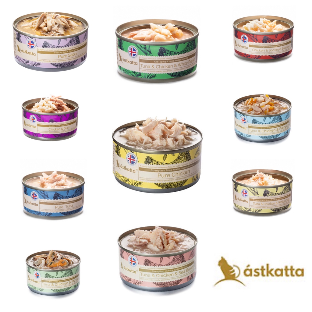 Astkatta 主食貓罐頭 170g x24罐優惠 <可混合>