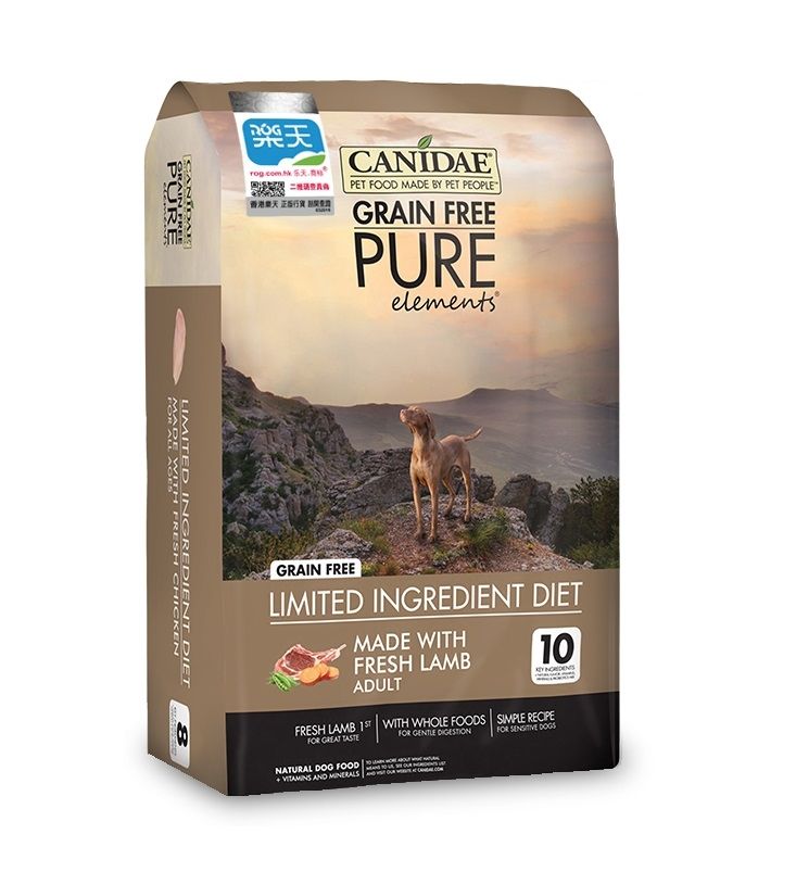Canidae PURE Elements 无谷物多元配方狗粮 24 lbs