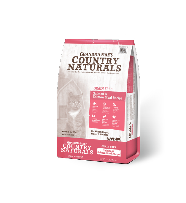 Country Naturals-低敏感无谷物三文鱼全貓精简配方-06 lb