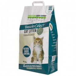 Breeder Celect 倍力環保再做紙貓砂 30L x 4